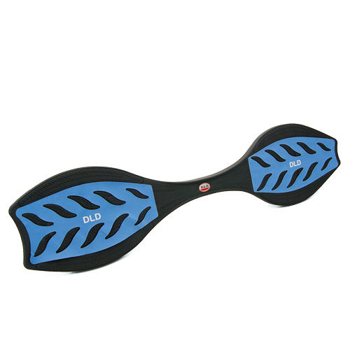 【D.L.D 多輪多】發光輪活力蛇板 蛇行滑板 藍黑色 (贈背袋吉安 愛 買)