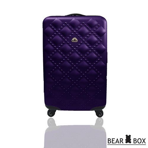 BEAR BOX時尚香奈愛 買 台中 復興兒系ABS霧面輕硬殼行李箱20吋