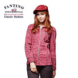 【FANTINO】氣質首選.女款抓皺修身長版洋裝 484105