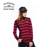 【FANTINO】女款修身線條拉鍊式洋裝 (桃紅) 487201