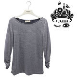 【AGOSTO】點點瘋造型針織長袖(P22149)