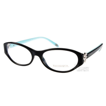 【網購】gohappy 線上快樂購Tiffany&CO.光學眼鏡 (黑-經典藍色) #TF2067B 8001效果愛 買 週年 慶
