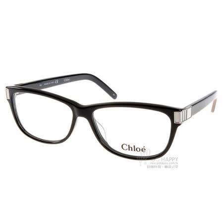 【網購】gohappy 線上快樂購CHLOE光學眼鏡 (黑色) #CL2607 001價格遠 白
