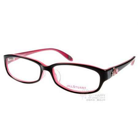 【真心勸敗】gohappyJILL STUART光學眼鏡 (黑-紅色) #JS7012 C01愛心款去哪買happy go 會員