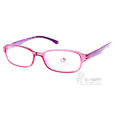 【真心勸敗】gohappy快樂購HELLO KITTY 兒童光學眼鏡 (豹紋粉紅色) #HEGG011 C45 繽紛豹紋系列哪裡買大 元 百 威 秀