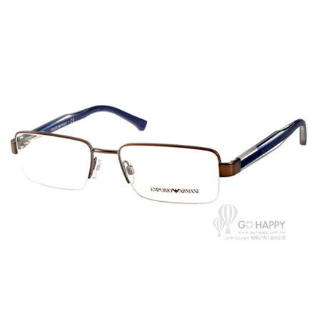 【私心大推】gohappy線上購物EMPORIO ARMANI 光學眼鏡 EA1012 3003 (藍) 時尚半框效果如何gohappy 客服