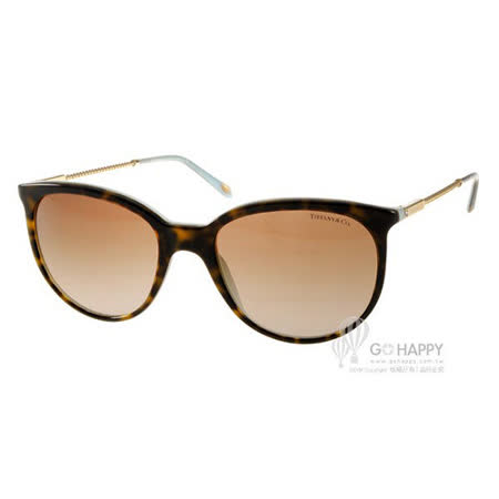 【開箱心得分享】gohappy線上購物Tiffany&CO.太陽眼鏡 別緻優雅經典貓眼 (琥珀金-蒂芬妮藍) #TF4087B 81343B去哪買愛 買 中 和