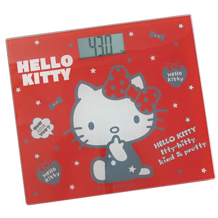 【網購】gohappy線上購物Hello Kitty電子體重計HW-319R心得大 遠 百 高雄