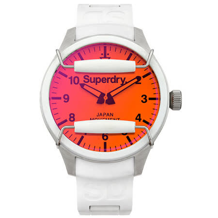 【勸敗】gohappy 線上快樂購Superdry極度乾燥 Scuba系列英式休閒復古腕錶-橘x白效果好嗎寶 慶 路 遠東