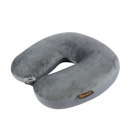 AOU 旅行配件 頸部工學U型枕 護頸枕  靠枕 午睡枕  (煙灰色)66sogo 幾 點 開-015