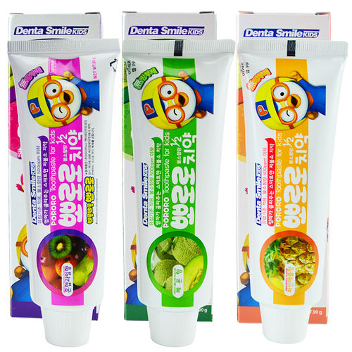 PORORO 韓國 淘氣小企鵝 照護牙周兒童牙膏 90g 三款可選 PORORO 韓國 淘氣小企鵝 照護牙周兒童牙膏 90g 三款可選