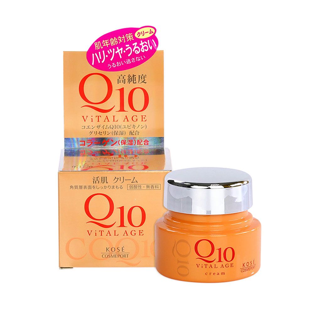 日本KOSE Q10高純度緊緻活膚日霜40g