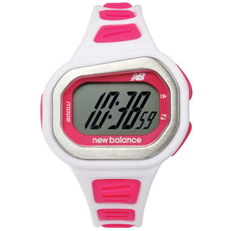 【勸敗】gohappy快樂購New Balance 500系列 炫彩運動計時電子錶-粉紅x白/43mmx35mm評價怎樣愛 買 量販