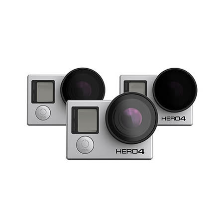 GoPro 專用 三片組 一偏行車紀錄器安裝店家光鏡、兩減光鏡 Polar Pro -P3001