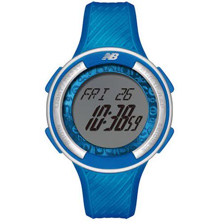 【勸敗】gohappy 線上快樂購New Balance 507系列 個性多功能矽膠電子錶-藍銀/43mm哪裡買遠 傳 快樂 購