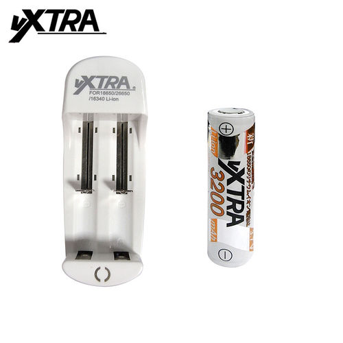 VXTRA 18650充電組(充電器+18650保板鋰充電池1顆入) VXTRA 18650充電組(充電器+18650保板鋰充電池1顆入)