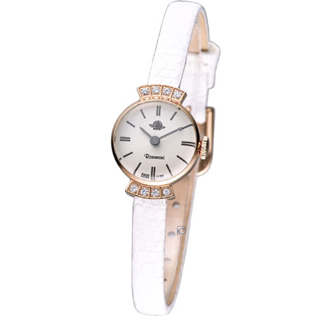【好物分享】gohappyRosemont 巴黎1925系列 時尚腕錶 RS-007-05WH 白色價錢台北 車站 sogo