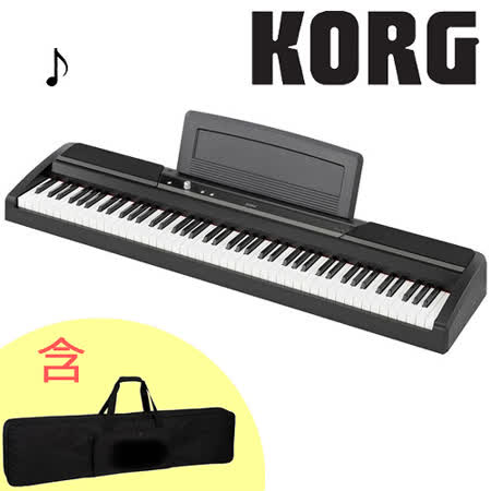 【好物推薦】gohappy【KORG】標準88鍵電鋼琴/數位鋼琴含琴袋-黑色-公司貨保固 (SP-170S-BK)推薦太平洋 sogo 天母 店