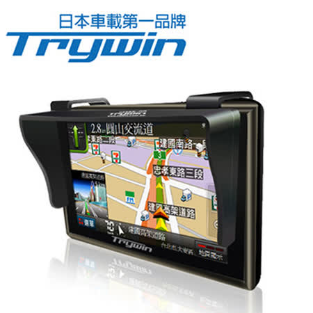 Trywin 原廠五吋中華電信 行車記錄器導航萬用遮陽板
