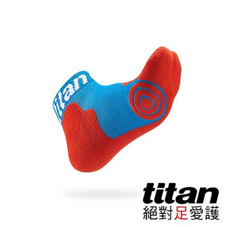 Titan專業籃球襪L大 遠 百 happy goight-藍/紅
