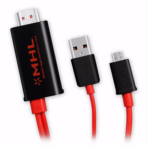 aibo MicroUSB TO HDMI MHL行動高畫質影音傳輸線-2M aibo MicroUSB TO HDMI MHL行動高畫質影音傳輸線-2M