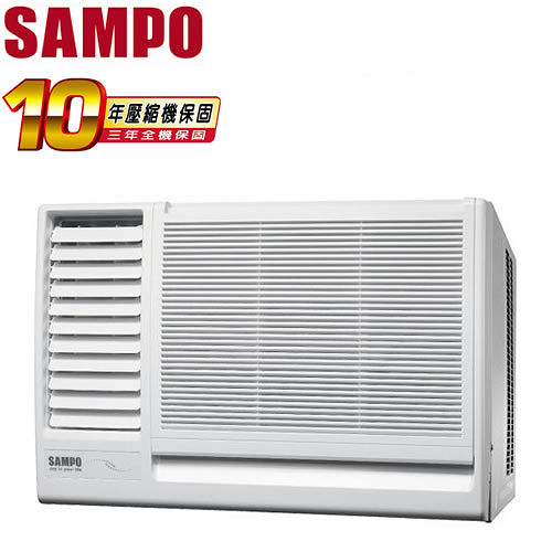 [促銷]SAMPO聲寶 6-8坪定頻左吹窗型冷氣(AW-PA41R1)送安裝
