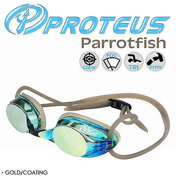 PROTEUS Parrotfish 專業選手大 遠 百 百貨 公司型鍍銀泳鏡