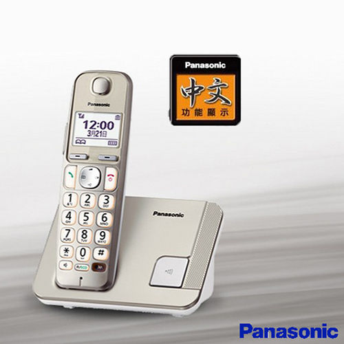 《贈馬克杯》【國際牌Panasonic】DECT數位無線電話 KX-TGE210TW 公司貨