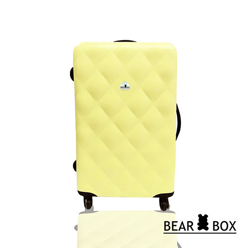 Bear Box 水漾菱格系列ABS輕硬殼行李箱/高雄 漢 神 巨 蛋 百貨 公司旅行箱24吋