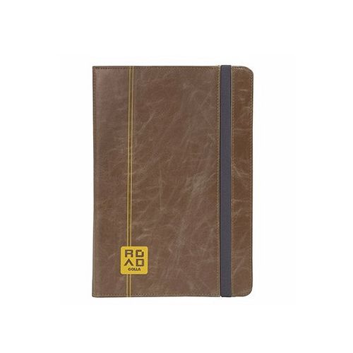 GOLLA 北歐芬蘭 都會 翻轉式平板 保護套(G1612)-褐(7吋)