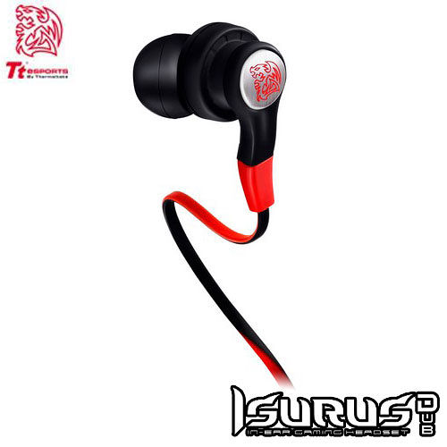 曜越 TT eSports 隱者 Isurus DUB 耳道式電競耳機 (黑) 曜越 TT eSports 隱者 Isurus DUB 耳道式電競耳機 (黑)