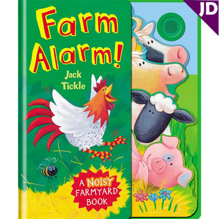 【私心大推】gohappy 購物網【英國Caterpillar原文童書】公雞農場報時有聲書 Farm Alarm!心得員 林 愛 買