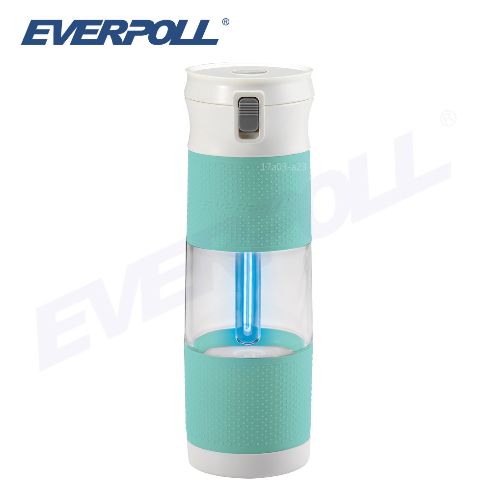 【EVERPOLL 愛惠浦科技】UV生飲隨身瓶 UV-905 (Tiffany藍) 【EVERPOLL 愛惠浦科技】UV生飲隨身瓶 UV-905 (Tiffany藍)