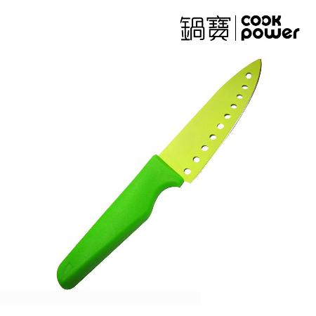 【好物分享】gohappy鍋寶炫彩水果刀(蘋果綠)WP-803價錢高雄 漢 神