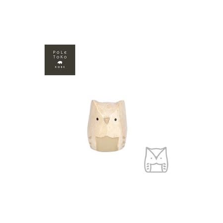 【好物推薦】gohappy線上購物日本T-Lab職人手做 療癒系 木質動物印章-貓頭鷹評價怎樣sogo 百貨 公司