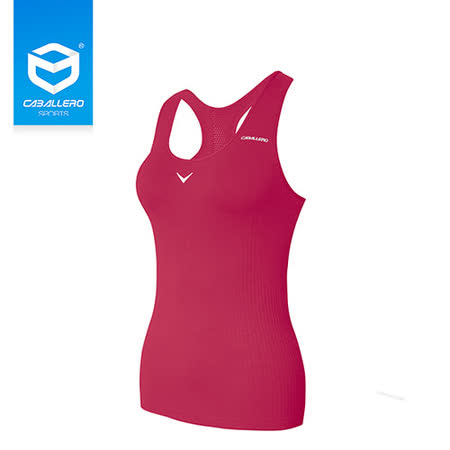 CABALLERO 女性壓縮跑步運動內衣 太平洋 sogo 聯名 卡長版桃紅