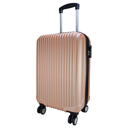 【NINORIVA】20吋典雅玫瑰金條紋行李箱(NL-D嘉義 市 遠東 百貨P02S-2)