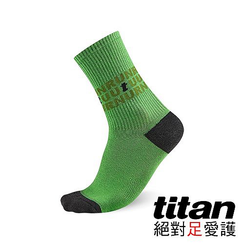 Titan抗菌活愛 買 dm力襪-綠