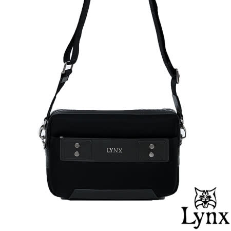 【開箱心得分享】gohappy快樂購物網Lynx - 山貓紳士極簡風格2WAY真皮手拿側背包-紳士黑去哪買就是 愛 買