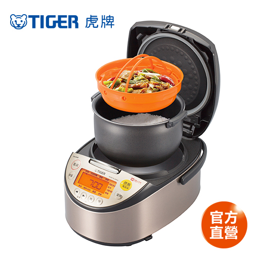 (日本製)TIGER虎牌10人份高火力IH多功能電子鍋(JKT-S18R)買就送料理專用食譜