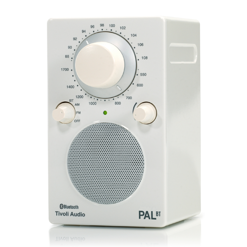 Tivoli Audio PAL BT AM/FM 收音機藍牙喇叭-白色 Tivoli Audio PAL BT AM/FM 收音機藍牙喇叭-白色