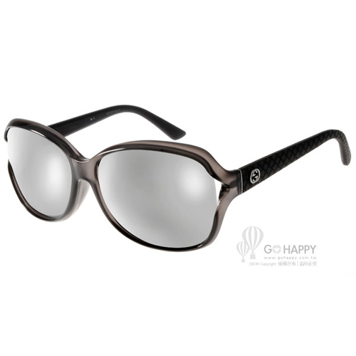 GUCCI太陽眼鏡 時髦水銀鏡面款 (灰-黑) #GG3730FS INMT4