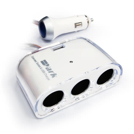 YAR雙 和 sogo 百貨 公司K三孔附USB插座(白色)
