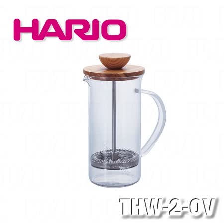 【網購】gohappy 線上快樂購【HARIO】日本自然風濾壓茶壺-THW-2-OV好嗎愛 買 台北