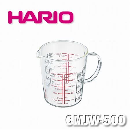 【開箱心得分享】gohappy【HARIO】日本玻璃把手量杯-CMJW-500價錢中 和 遠 百