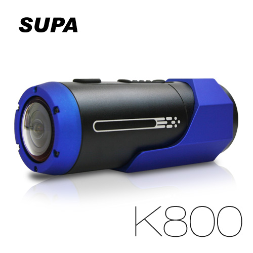 速霸K800 超廣角1車用監視器50度 戶外防水型 高畫質1080P 極限運動 機車行車記錄器（送16G TF卡）
