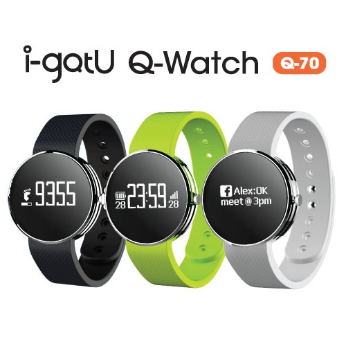 雙揚 Q70 i-gotU Q-Band 藍牙智慧手環 雙揚 Q70 i-gotU Q-Band 藍牙智能手環