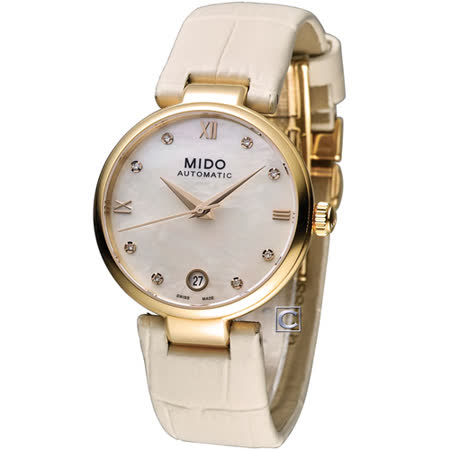【好物分享】gohappy線上購物MIDO Baroncelli II 永恆優雅機械錶腕錶 M0222073611611推薦愛 買 分店