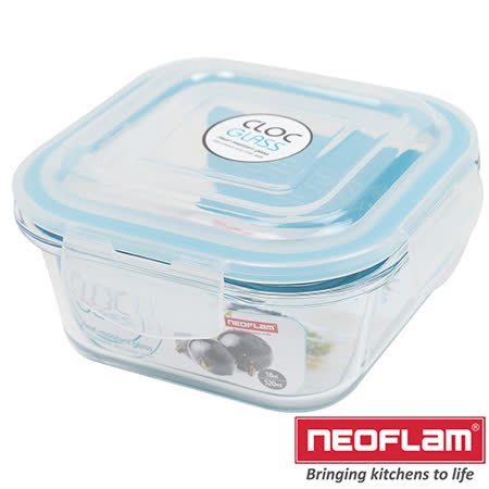 【好物推薦】gohappy韓國Neoflam-玻璃保鮮盒-正方形0.52L好用嗎天母 大葉 高島屋 百貨