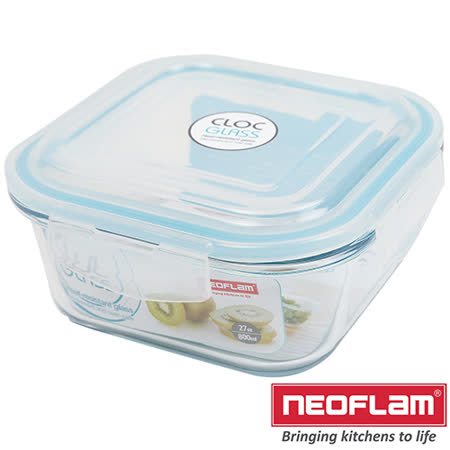 【好物推薦】gohappy快樂購物網韓國Neoflam-玻璃保鮮盒-正方形0.8L有效嗎公道 五 愛 買